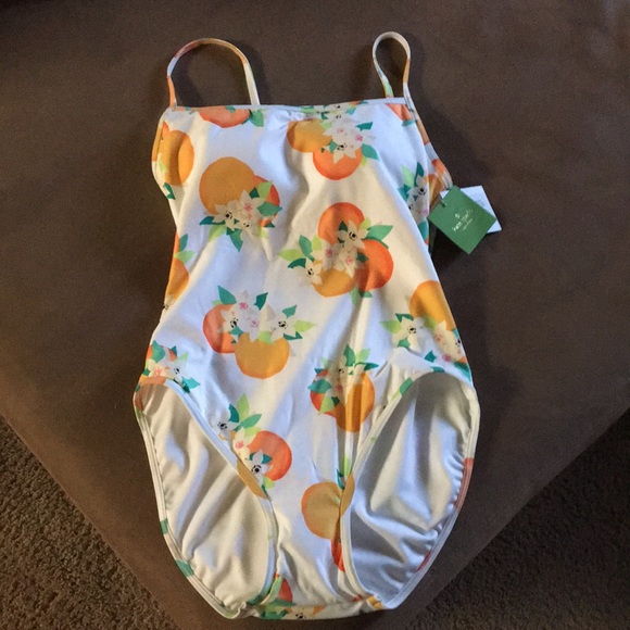 kate spade Other - NWT Kate Spade Orange Blossom One Piece 🍊